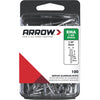 Arrow 1/8 In. x 1/4 In. Aluminum IP Rivet (100 Count)