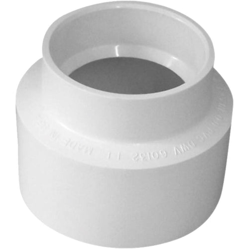 Genova 2 In. x 3 In. PVC Sewer and Drain Coupling