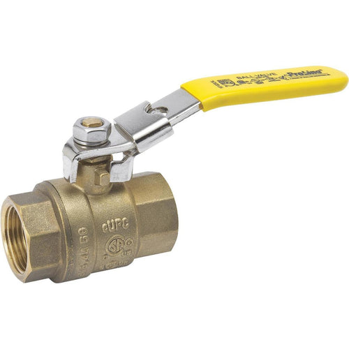 B&K 3/4 In. Brass Locking Ball Valve