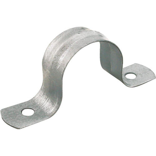 Jones Stephens 3/8 In. Galvanized Steel Pipe Strap (200-Pack)