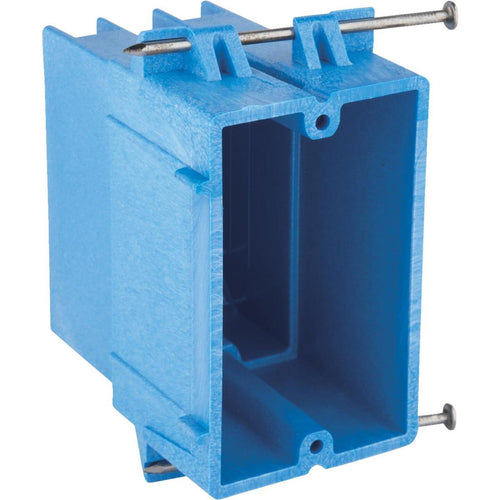 Carlon SuperBlue 1-Gang Thermoplastic Molded Wall Box