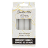 Candle-lite White Emergency Candle (4 Count)