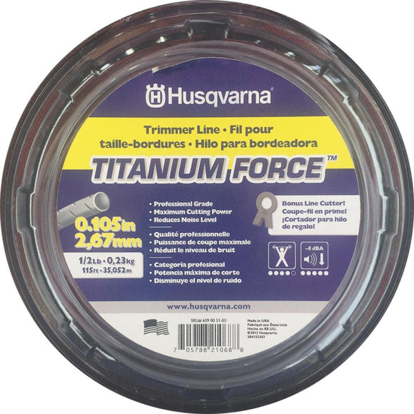 Husqvarna Titanium Force 0.105 In. x 115 Ft. Trimmer Line