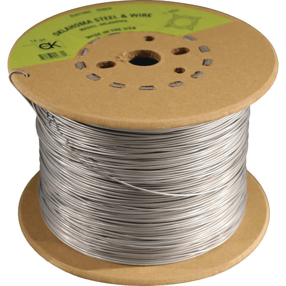 Oklahoma Steel & Wire 1/4-Mile x 17 Ga. Steel Electric Fence Wire - AR - MO  - Powell Feed and Milling