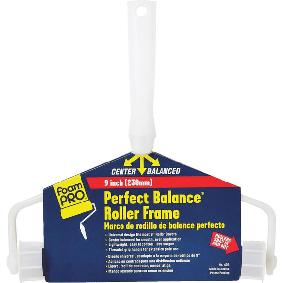 FoamPro Perfect Balance 9 In. Threaded Roller Frame