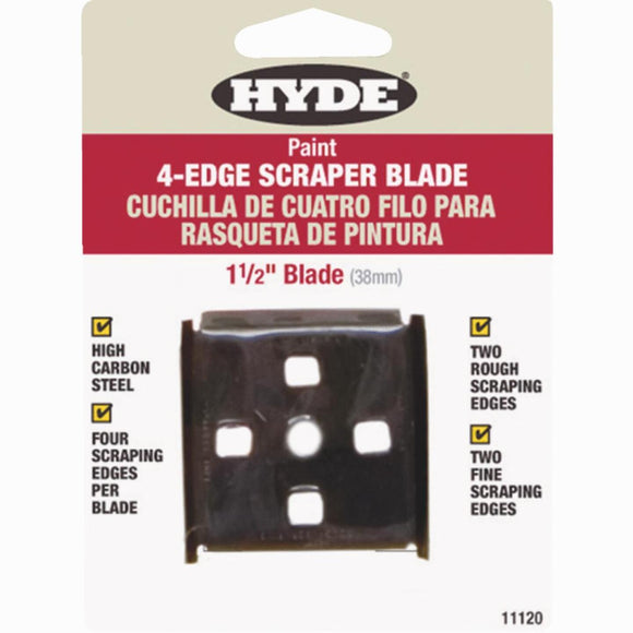 Hyde 1-1/2 In. 4-Edge Replacement Scraper Blade