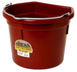 Little Giant 22 Quart Flat Back Plastic Bucket