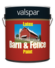 Valspar® Latex Barn & Fence Paint 1 Gallon Gloss Red