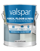 Valspar® Oil Porch, Floor & Patio Paint 1 Gallon Light Gray