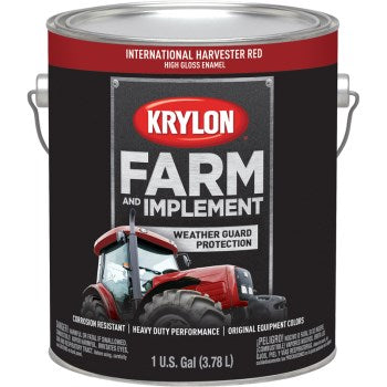 Krylon K01964000 Farm & Implement Paint, 1964 Int Harvester Red ~ Gallon