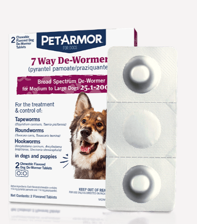 Petarmor 7 way clearance dewormer for puppies