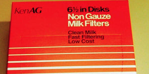 KenAG 6.5" Non Gauze Milk Filters