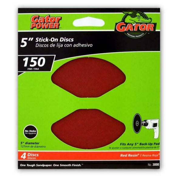 Gator Stick-On Sanding Discs 150 Grit
