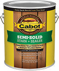 Cabot Semi-Solid Deck & Siding Stains Deep Base 1 Gallon